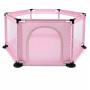 ARISTOM Prenosiva ogradica za decu roze boje ( 615 ) - slika 1