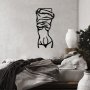 WALLXPERT Dekorativni metalni zidni dodatak Undressing Woman - slika 3