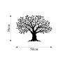WALLXPERT Dekorativni metalni zidni dodatak Monumental Tree Medium - slika 5