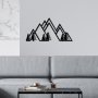 WALLXPERT Dekorativni metalni zidni dodatak Mountain v1 - slika 2