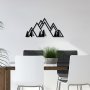 WALLXPERT Dekorativni metalni zidni dodatak Mountain v1 - slika 3