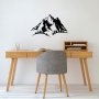 WALLXPERT Dekorativni metalni zidni dodatak Mountain 487 - slika 1