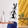 WALLXPERT Dekorativni metalni zidni dodatak Bugs Bunny 1 - slika 1