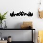 WALLXPERT Dekorativni metalni zidni dodatak Mountain View 3 - slika 3