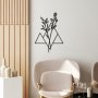 WALLXPERT Dekorativni metalni zidni dodatak Flower M - slika 2