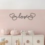 WALLXPERT Dekorativni metalni zidni dodatak Love 491 - slika 2