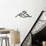 WALLXPERT Dekorativni metalni zidni dodatak Mountain and Sun - slika 4