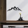 WALLXPERT Dekorativni metalni zidni dodatak Mountain 5 - slika 2