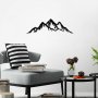 WALLXPERT Dekorativni metalni zidni dodatak Mountain 5 - slika 3