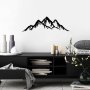 WALLXPERT Dekorativni metalni zidni dodatak Mountain 5 - slika 1