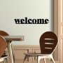 WALLXPERT Dekorativni metalni zidni dodatak Welcome - slika 2
