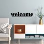 WALLXPERT Dekorativni metalni zidni dodatak Welcome - slika 3