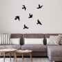 WALLXPERT Dekorativni metalni zidni dodatak Flying Birds - slika 2