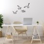 WALLXPERT Dekorativni metalni zidni dodatak Birds Sorty 443 - slika 2