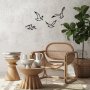 WALLXPERT Dekorativni metalni zidni dodatak Birds Sorty 443 - slika 3