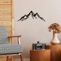 WALLXPERT Dekorativni metalni zidni dodatak Mountain 11 - slika 2