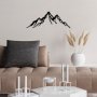 WALLXPERT Dekorativni metalni zidni dodatak Mountain 11 - slika 3