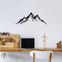 WALLXPERT Dekorativni metalni zidni dodatak Mountain 11 - slika 1