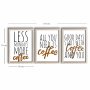 WALLXPERT Dekorativna uramljena MDF slika (3 komada) 3PKCT 020 - slika 3