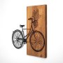 WALLXPERT Dekorativni drveni zidni dodatak Historical Floral Bike M 377 - slika 5