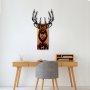 WALLXPERT Dekorativni drveni zidni dodatak Deer in Mountain - slika 2