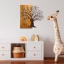 WALLXPERT Dekorativni drveni zidni dodatak Mysterious Tree 371 A - slika 3
