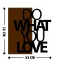 WALLXPERT Dekorativni drveni zidni dodatak Do What You Love - slika 3