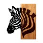 WALLXPERT Dekorativni drveni zidni dodatak Zebra v2 - slika 4