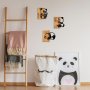 WALLXPERT Dekorativni drveni zidni dodatak Pandas 335 - slika 2
