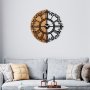 WALLXPERT Dekorativni drveni zidni sat Wooden Clock 63 - slika 3