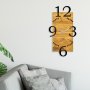 WALLXPERT Dekorativni drveni zidni sat Wooden Clock 2 - slika 2