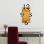 WALLXPERT Dekorativni drveni zidni sat Wooden Clock 2 - slika 3