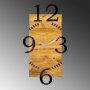 WALLXPERT Dekorativni drveni zidni sat Wooden Clock 2 - slika 5