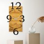 WALLXPERT Dekorativni drveni zidni sat Wooden Clock 2 - slika 1
