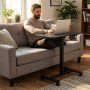 ModernHome Mobilni podesivi sto 70x48 cm Laptop sto sa podesavanjem visine 71.5–112 cm - slika 3