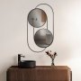 WALLXPERT Dekorativno ogledalo Bys 186 - slika 1