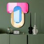 WALLXPERT Dekorativno ogledalo Ozgl519 - slika 1
