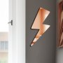 WALLXPERT Dekorativno ogledalo Ozgl504 Rose Gold - slika 1