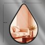 WALLXPERT Dekorativno ogledalo Ozgl516 Rose Gold - slika 3