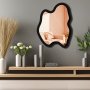 WALLXPERT Dekorativno ogledalo Ozgl505 Rose Gold - slika 2