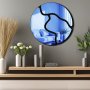 WALLXPERT Dekorativno ogledalo Ozgl507 Blue - slika 2