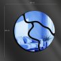 WALLXPERT Dekorativno ogledalo Ozgl507 Blue - slika 3
