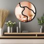 WALLXPERT Dekorativno ogledalo Ozgl507 Rose Gold - slika 2