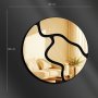 WALLXPERT Dekorativno ogledalo Ozgl507 Gold - slika 3