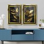 WALLXPERT Dekorativna slika u ramu (2 komada) 2P4363Kromaltınct 002 - slika 1