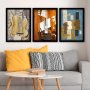 WALLXPERT Dekorativna slika u ramu (3 dela) 3SC_UNPP14_5575 - slika 1