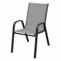 PROGARDEN 1045 Višenamenska stolica siva - slika 1