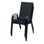 PROGARDEN 1045 Višenamenska stolica crna - slika 2
