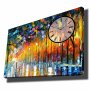 WALLXPERT Dekorativni zidni sat od platna 70100CS 004 - slika 2