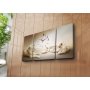 WALLXPERT Dekorativni zidni sat od platna (3 komada) 3P204045CS 18 - slika 2